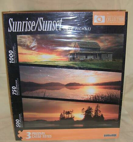 Puzzles - Lot of (4) - LOST TV Series; Nature Sunrise/Sunset in Arts & Collectibles in Fredericton - Image 2