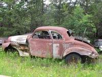 1939 OLDSMOBILE COUPE...rough...but rare