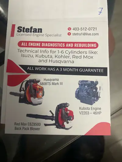 Small medium engine run like new full quarantty, View more