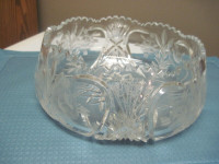 ****CRYSTAL BOWL***CUT GLASS***NEW**$5.00**