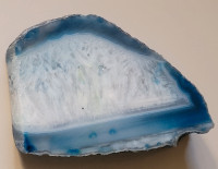 Vintage Sliced Blue Geode/Agate Polished Top