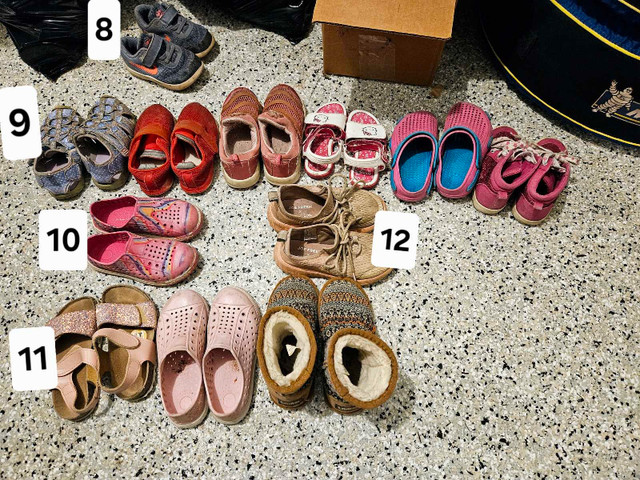 Girl shoes size8, size9, size10, size11, size12 lot in Kids & Youth in Bedford
