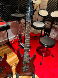 Jackson multi-scale 8-string guitar