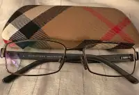 Burberry eye glass frames with case