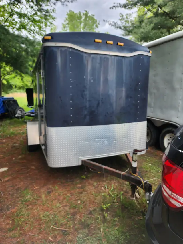 10'x6'x6' Enclosed Aluminum Motorcycle ATV Moving Cargo Trailer in Other in Windsor Region - Image 2