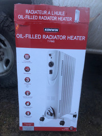  oil filled radiator heater 