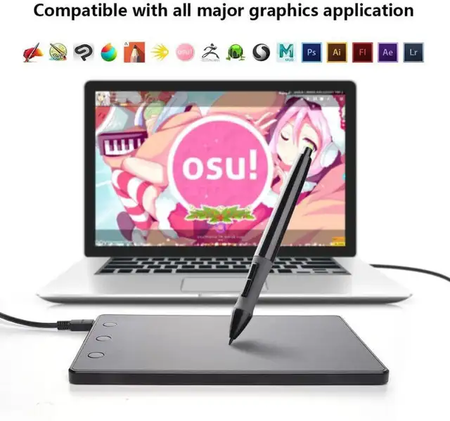 HUION H420 USB Graphics Drawing Tablet Board65183692131330121