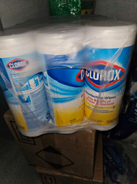 Clorox Disinfecting Wipes 12 cannisters per box