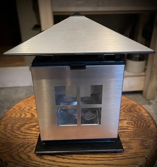 JOI Candle Powered LED Lamp • Stainless Steel • From Hauser •NEW in Home Décor & Accents in Kitchener / Waterloo - Image 7
