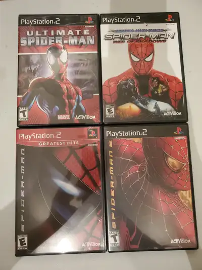 PS2 Spiderman Bundle 1 2 WEB SHADOWS ULTIMATE, View more