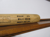 Toronto Blue Jays Willie Greene used broken bat