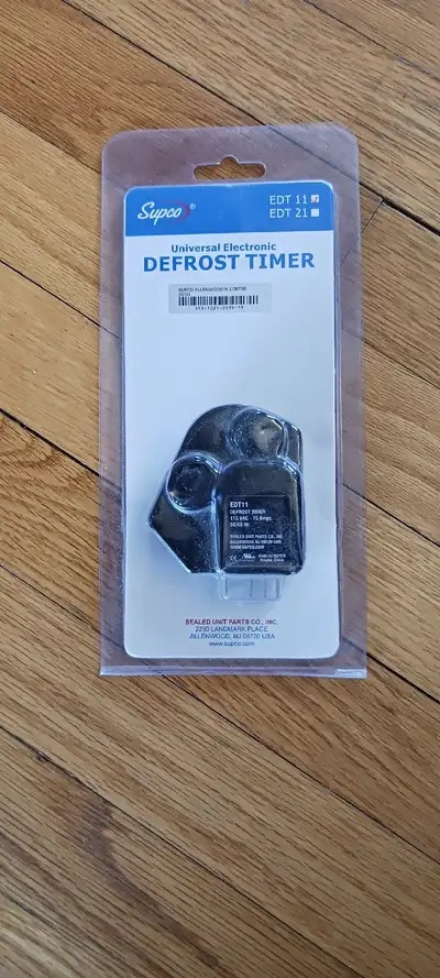 New EDT 11 Defrost timer, View more
