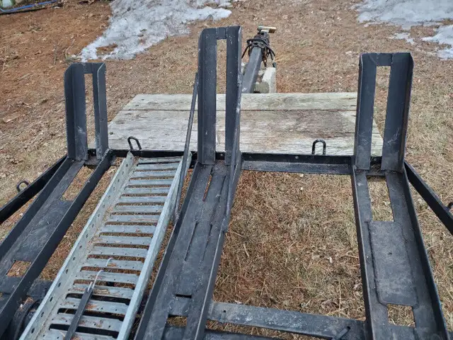 3 Rail Dirtbike Motorcycle Trailer Or 2 Sport Bikes Trailer Ramp in Other in Windsor Region - Image 6