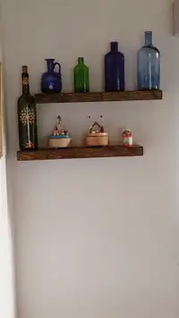 Floating shelves made to order