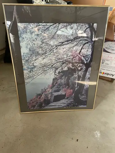 large framed print, View more