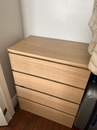 Ikea Malm 4-drawer dresser