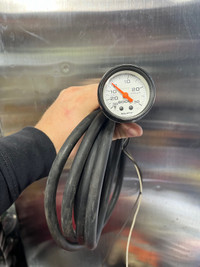 Boost gauge with hose 