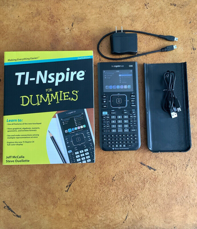 Used, Ti-Nspire CX CAS Graphing Calculator for sale  