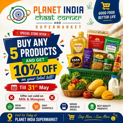 planet India Supermarket , View more