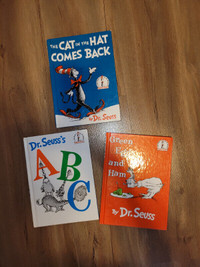 3 Dr. Seuss Books 15$