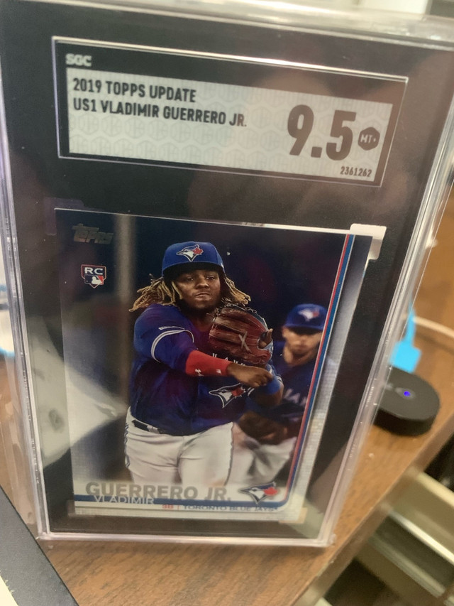 Graded Vlady Guerrero rookie card  in Arts & Collectibles in Victoria