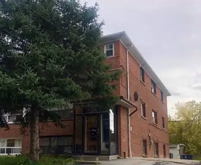 The apartment is in a well-maintained triplex. It has a 1/2 flight of stairs down to the main level...