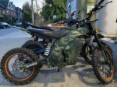 EMMO F80 OR-30 E-Dirt Bike | Showroom Demo / Full Warranty, View more