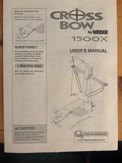 Cross bow exercise equipment, View more