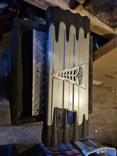 Kicker SX900.2 Sub Amp & 15" Solo Baric Subwoofer Stereo, View more