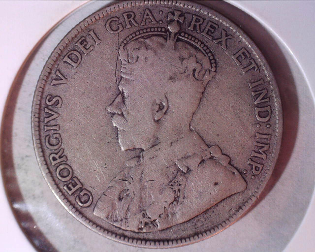 monnaie de collection 50 cents 1920 dans Art et objets de collection  à Ouest de l’Île - Image 2