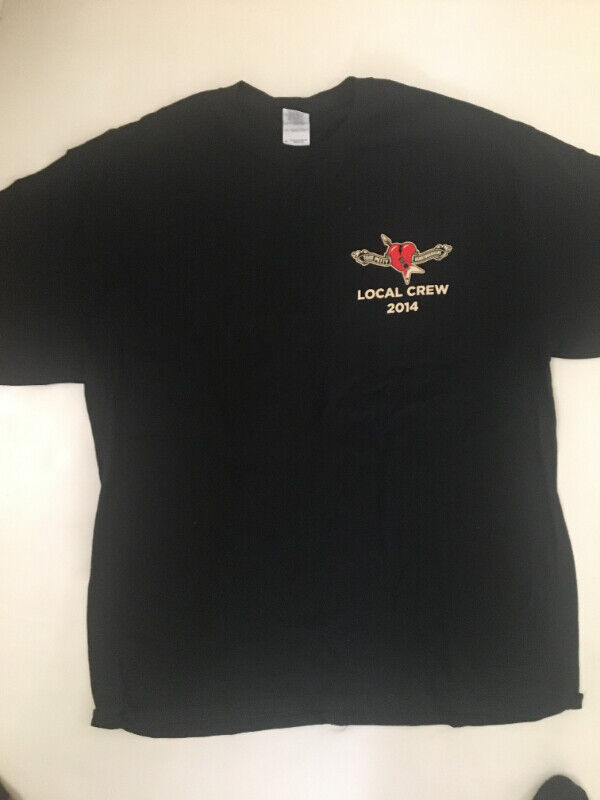Tom Petty & the Heartbreakers Local Crew 2014 T Shirt Men XL in Arts & Collectibles in Edmonton