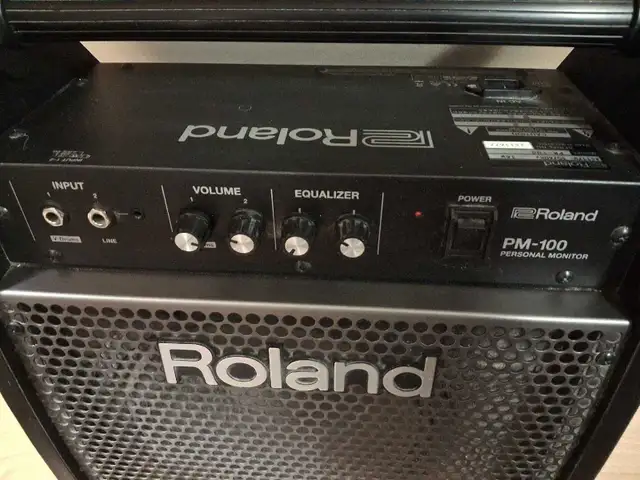ROLAND PM-100 DRUM MONITOR in Drums & Percussion in Barrie - Image 3
