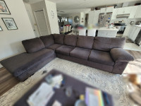 Large grey sectional