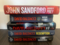 Books - David Baldacci / John Sandford books 