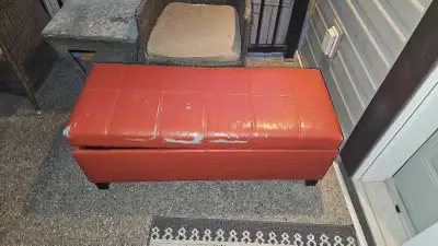 Free storage ottoman, View more