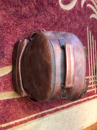 Hides Rucksack Leather School Travel Laptop 17" Backpack Brown