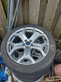 4 Alloy OEM Rims from a Ford Escape 2018 Titanium.