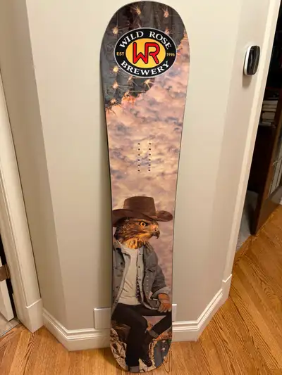 NEW – 155cm Wild Rose Brewery Paradise Snowboard, View more