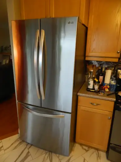 This 4.5 year old $1,800 fridge needs a new compressor - a $450 flat rate repair. Electronics are fi...