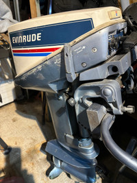 Evinrude 15 hp 2 stroke motor 