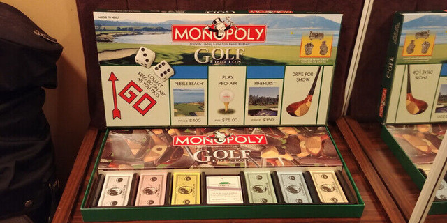 Monopoly Special Edition Golf – VoA dans Jouets et jeux  à Longueuil/Rive Sud - Image 3