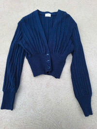 Wilfred Plunge Front Cardigan