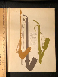 Tobacco, pipes and pipe smoking vintage book