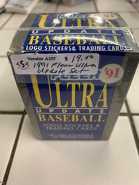 1991 Fleer Ultra Update Baseball Set Bagwell RC Booth 263