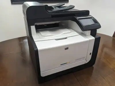 HP LaserJet Pro CM1415fnw Colour Multifunction Printer, View more