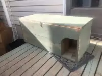 Cat hide/cat litter box