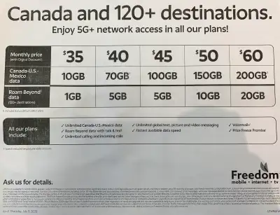 Freedom Mobile Offers , View more
