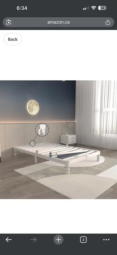 twin bed platform, View more