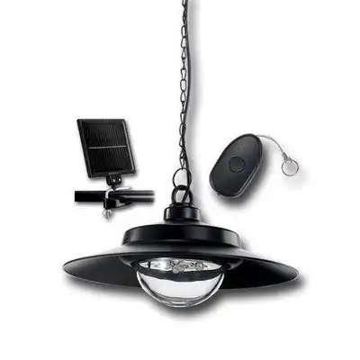 Nature Power 21030 Hanging Solar Powered LED Shed Light with Rem, View more