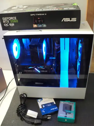 Gaming PC - R5 2600X, RTX 2060, 1TB M.2, 16 GB Ram, View more